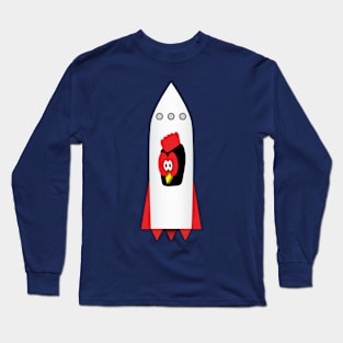 Chicken Rocket Long Sleeve T-Shirt